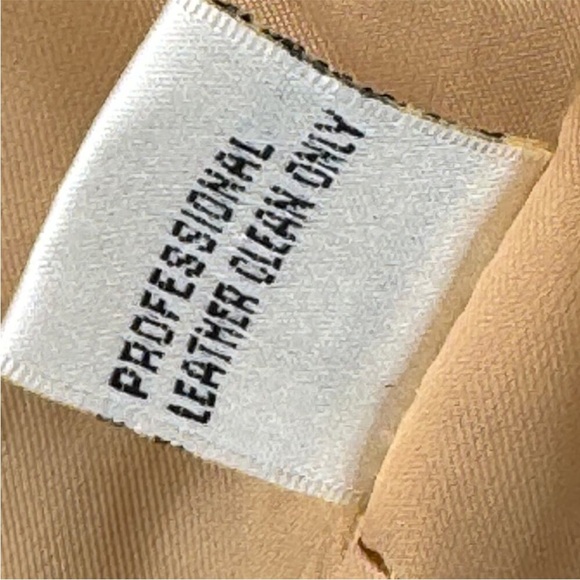 🔥Vintage Yvonne Marie - Vintage Camel Leather Jacket - 14 - Picture 5 of 7